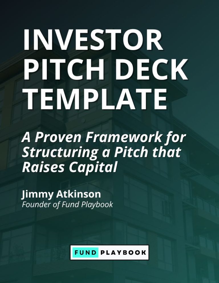 Investor Pitch Deck Template
